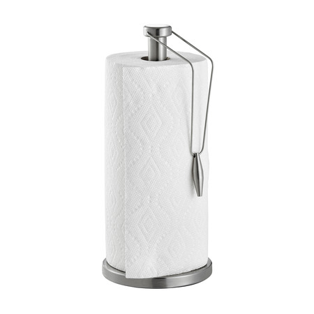 Alpine Industries Alpine Stainless Steel Paper Towel Holder with Slip-Resistant Base 433-02